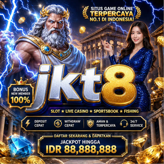 jkt8 · Daftar dan klaim paket pemain baru!